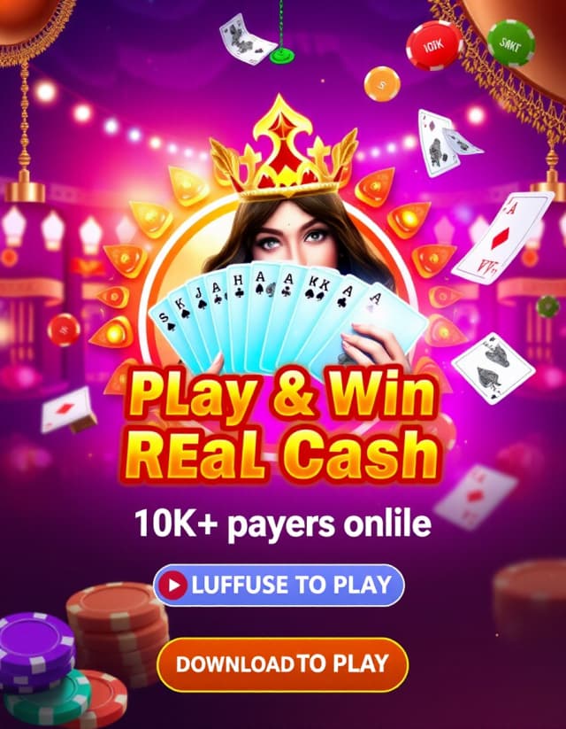 Teen Patti Live Banner
